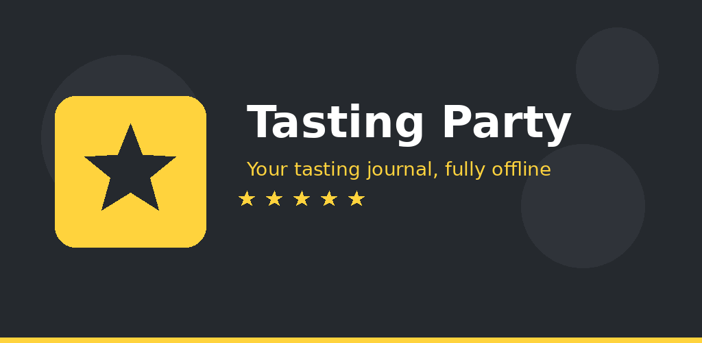 Tasting Partner — Tu diario de catas personal, totalmente offline